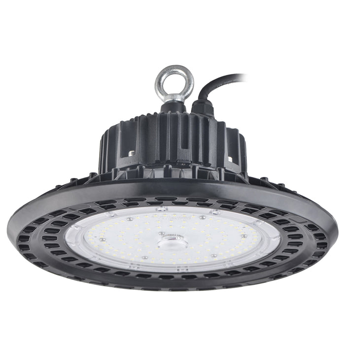 150W LED High Bay Fixtures “Saturn 1”, Efficient 5000K Bright White