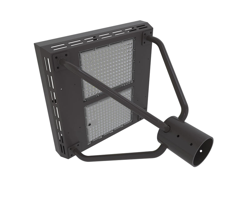 200 Watt-LED Outdoor Post Top Light-Parking Lot Area Lighting-600W MH Equal-Day White 5000K