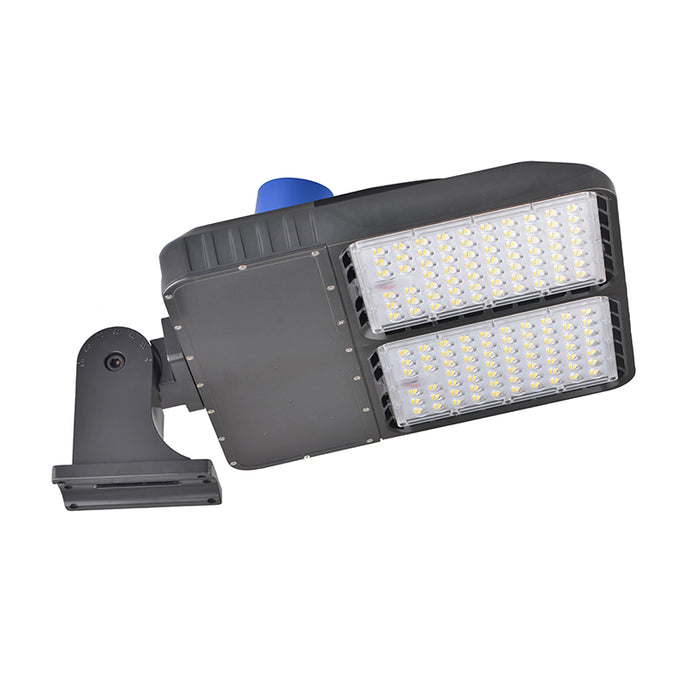 320W Shoebox Light Fixture With Photocell 5000K