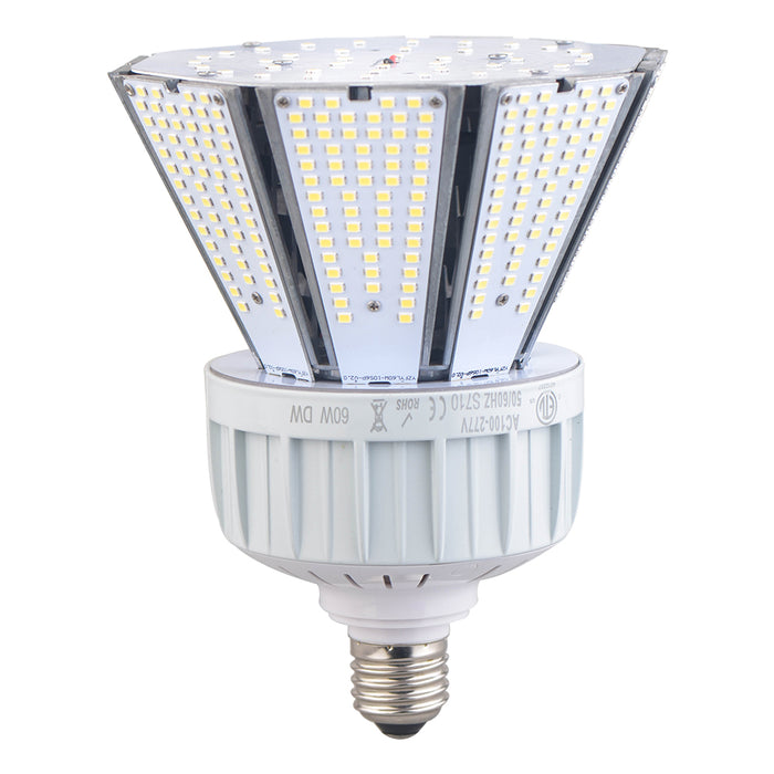 80W Post Top LED Corn light bulb 5000K 9600 lumens