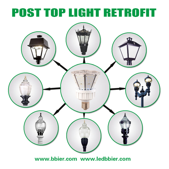 40 Watt Post Top Metal halide replacement LED Light