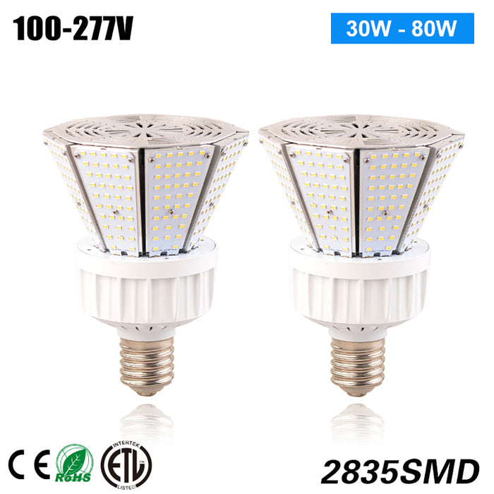 80W Post Top LED lamps To replace HID