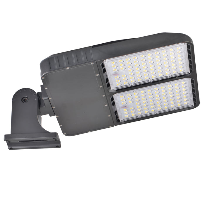 320W Shoebox LED Light Fixture 1000W MH Equivalent 39000lm